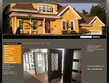 Tablet Screenshot of distributionjmf.com
